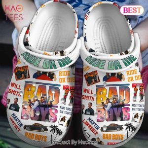 Bad Boys Movie Crocs Crocband Clogs Shoes Comfortable For Men Women and Kids