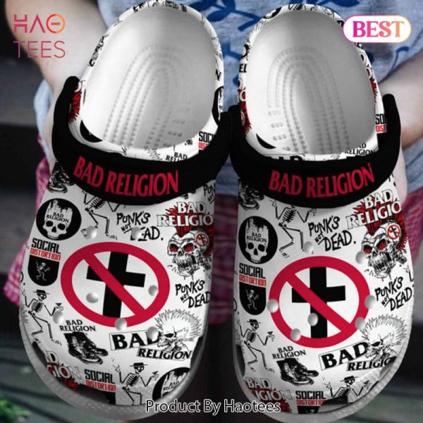 Bad Religion Music Crocs Crocband Clogs Shoes Comfortable For Men Women and Kids