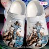 Barrel Racing Girl In Speed Classic Clogs Shoes Exclusive