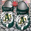 Baseball Personalized OAthletics Ripped Claw Clog Shoes Exclusive