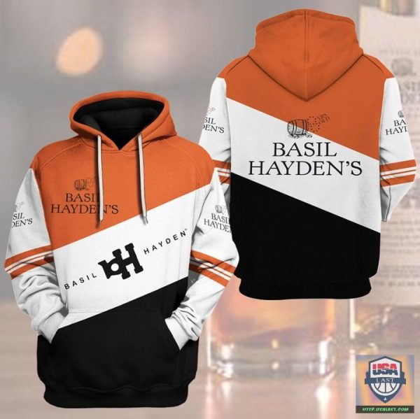 Basil Hayden’S 3D All Over Print Hoodie