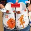 Basketball Basketball Personalized Passion White Clog Shoes Exclusive