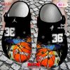 Basketball Personalized Lover Black clog Shoes Basketball Exclusive