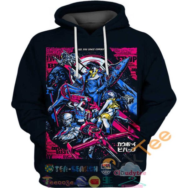 Battle Team Cowboy Bebop Hoodie 3D