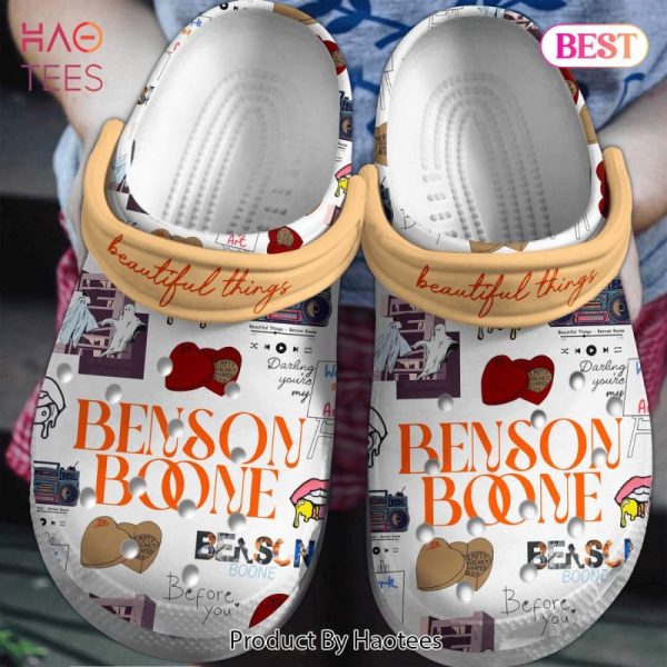 Beautiful Things Benson Boone Music Crocs Crocband Clogs Shoes Comfortable For Men Women and Kids