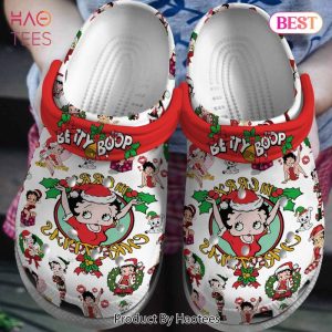 Betty Boop Cartoon Crocs Crocband Clogs Shoes Comfortable For Men Women and Kids