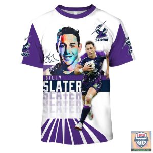 Billy Slater Melbourne Storm Nrl 3D Shirt Hoodie