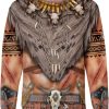 Bison Brown Pride Native American 3D Shirt