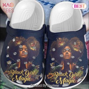 Black Girl Magic Butterfly Lover Shoes – Black Pride Black Beauty Custom Shoe Birthday Gift For Women Girl