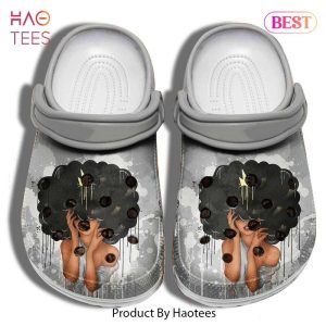 Black Queen Girl Crocband Clog Shoes Exclusive