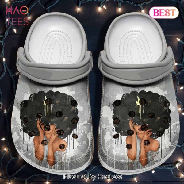 Black Queen Shoes For Black Mom Gifts Mothers Day – Beautiful Hair Black Girl Shoes Gifts Daughter