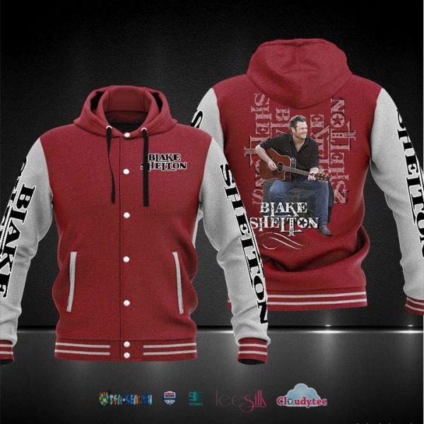 Blake Shelton Baseball Hoodie Jacket