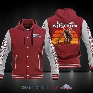 Blake Shelton Vintage Baseball Hoodie Jacket