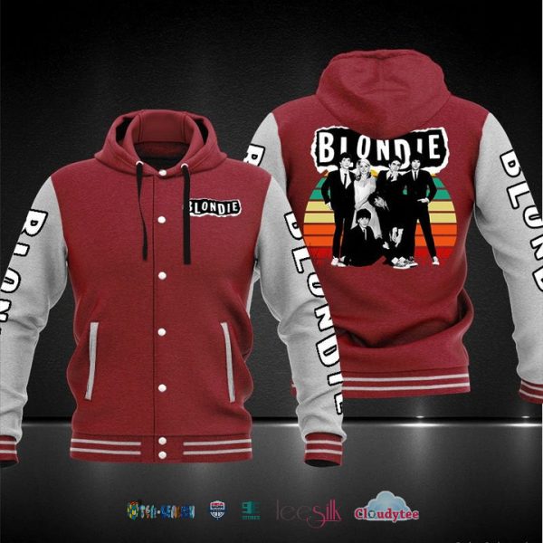 Blondie Band Vintage Baseball Hoodie Jacket