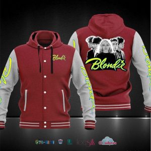 Blondie Rock Band Baseball Hoodie Jacket