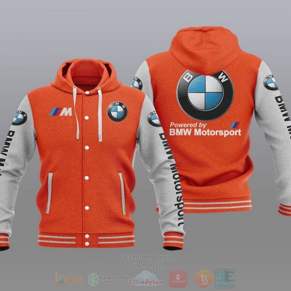 Bmw Motorsport Car Baseball Jacket Hoodie