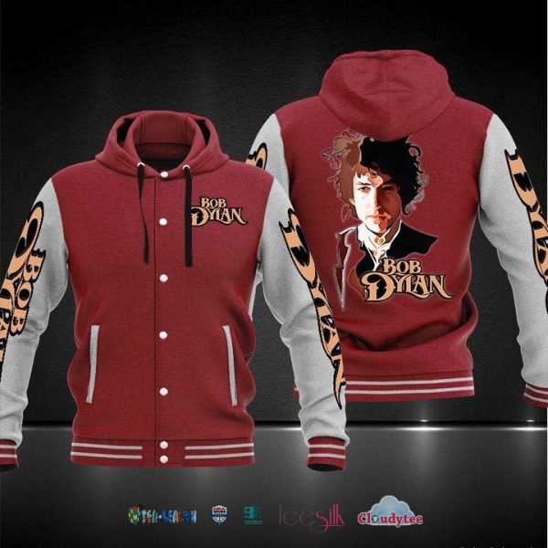 Bob Dylan Baseball Hoodie Jacket