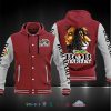 Bob Marley And Lion Baseball Hoodie Jacket