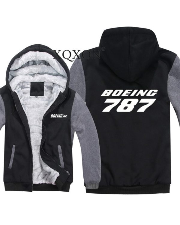 Boeing 787 Fleece Hoodie