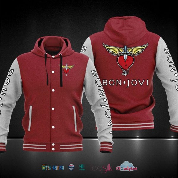 Bon Jovi Baseball Hoodie Jacket