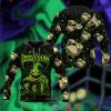 Boogieman Black Green 3D Hoodie