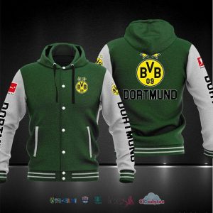 Borussia Dortmund Baseball Hoodie Jacket