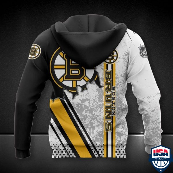 Boston Bruins Nhl Ver 2 All Over Printed Hoodie