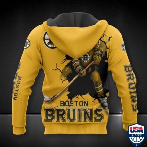 Boston Bruins Nhl Ver 4 All Over Printed Hoodie