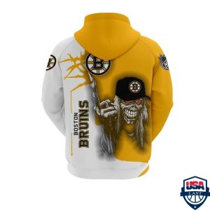 Boston Bruins Nhl Ver 7 All Over Printed Hoodie