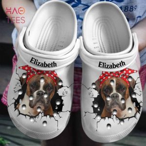 Boxer Mom Personalized Clogs Shoes