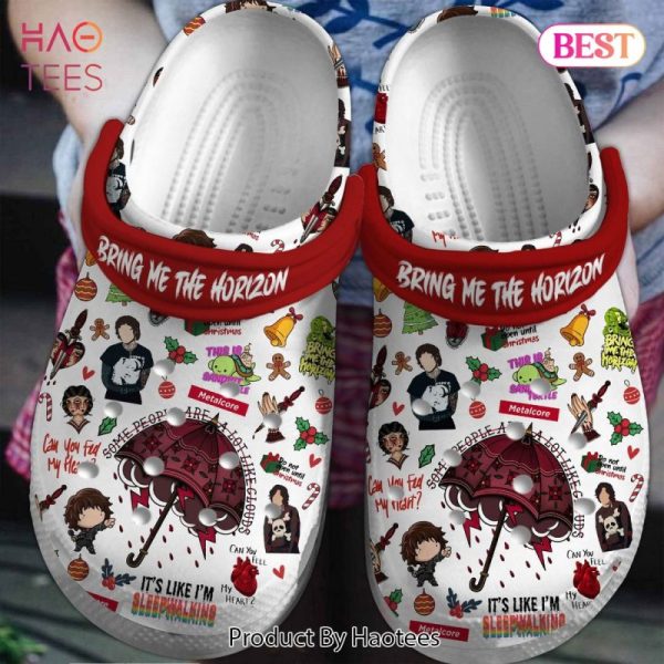 Bring Me The Horizon Music Crocs Crocband Clogs Shoes Comfortable For Men Women and Kids