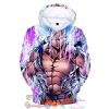 Broly Cartoon Dragon Ball 3D Hoodie