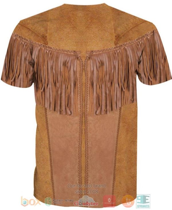 Brown Native 3D Shirt