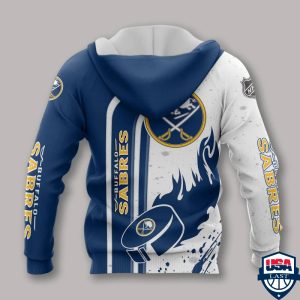 Buffalo Sabres Nhl Ver 1 All Over Printed Hoodie