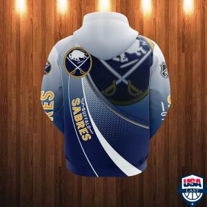 Buffalo Sabres Nhl Ver 5 All Over Printed Hoodie