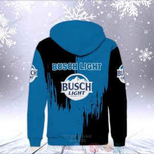 Busch Light Fleece Zip Hoodie