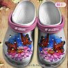 Butterfly Flowers Shoes – Be Strong Be Beautiful Custom Shoes Birthday Gift For Women Girl