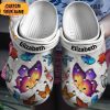 Butterfly Personalized Clogs Shoes