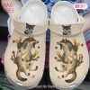 Cactus Wolf Is Injured Gift For Lover Rubber clog Shoes Comfy Footwear Exclusive