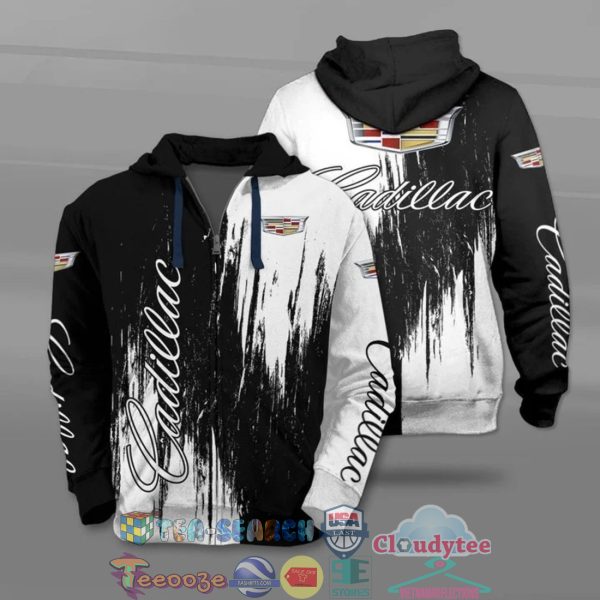 Cadillac Ver 2 All Over Printed T-Shirt Hoodie