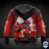 Calgary Flames Nhl Haloween All Over Printed Hoodie