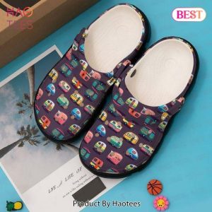 Camping Camper Van Car 15 Personalized Gift For Lover Rubber Crocs Clog Shoes Comfy Footwear