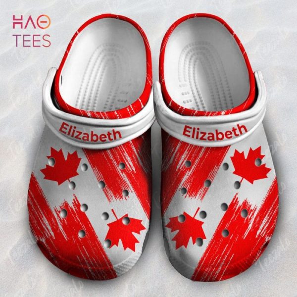 Canada Flag Personalized Clogs Shoes With Pride