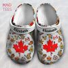 Canada Maple Leaves Flag Canadian Personalized Clogs Shoes