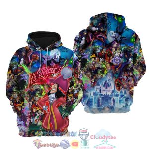 Captain Hook Peter Pan Disney It’S Magic Hoodie 3D