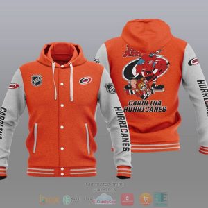 Carolina Hurricanes Nhl Tom And Jerry Baseball Hoodie Jacket