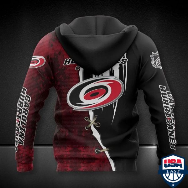 Carolina Hurricanes Nhl Ver 3 All Over Printed Hoodie