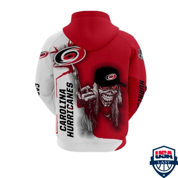 Carolina Hurricanes Nhl Ver 5 All Over Printed Hoodie