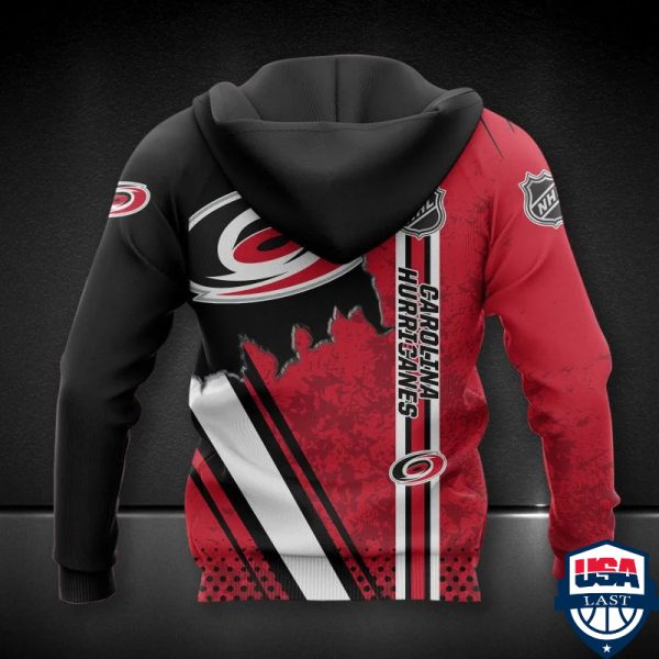 Carolina Hurricanes Nhl Ver 8 All Over Printed Hoodie