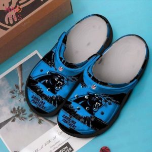 Carolina Panthers Crocband Crocs Shoes